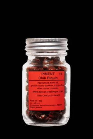 Online Épices Rœllinger Piment Chili Piquin entier F8 ( Mexique)