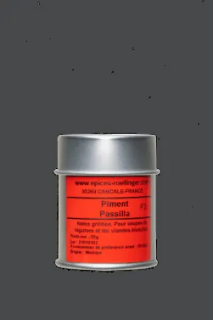 Discount Épices Rœllinger Piment Pasilla F3