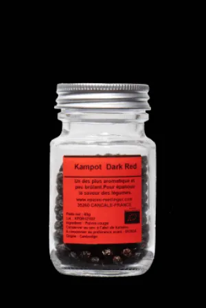Sale Épices Rœllinger Poivre Kampot Dark red