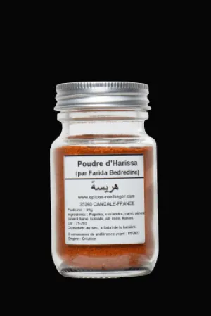 Outlet Épices Rœllinger Poudre d’Harissa par Farida Bedredine
